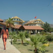 Naakthotel in Turkije