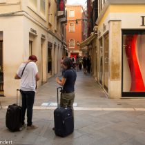 Venetië: 500 euro boete voor gebruik rolkoffers