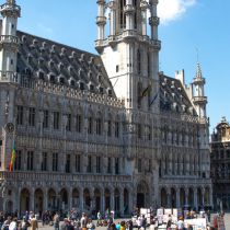 Stadhuis van Brussel open voor het publiek