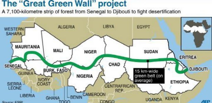Groene muur voor Afrika