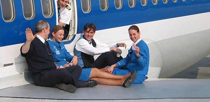 Homo stewards van KLM willen niet naar Iran