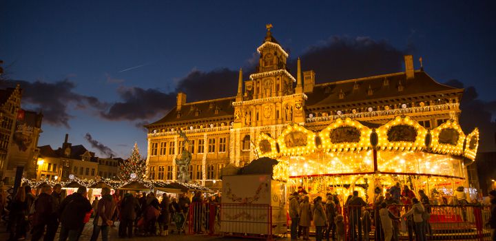 Succesvolle start kerstmarkt Antwerpen