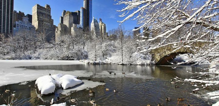 Verwachtte sneeuwstorm New York blijft uit