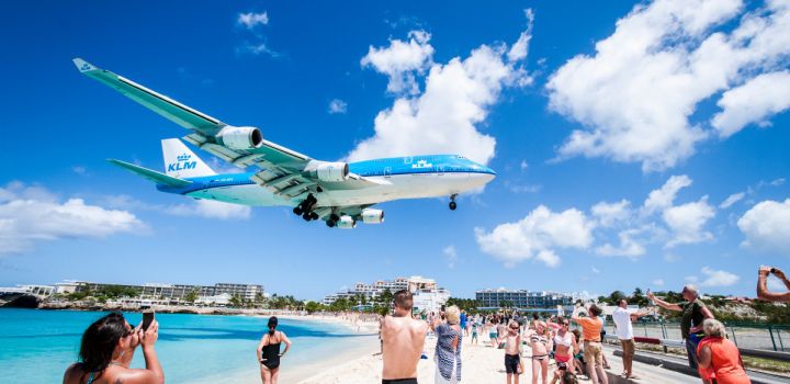 KLM voortaan rechtstreeks naar Sint Maarten en Curaçao