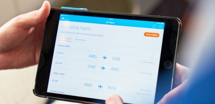 KLM introduceert wifi op Europese vluchten